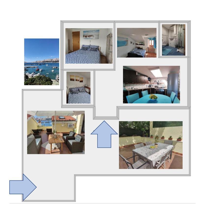 Appartement Margarita à Baška Extérieur photo